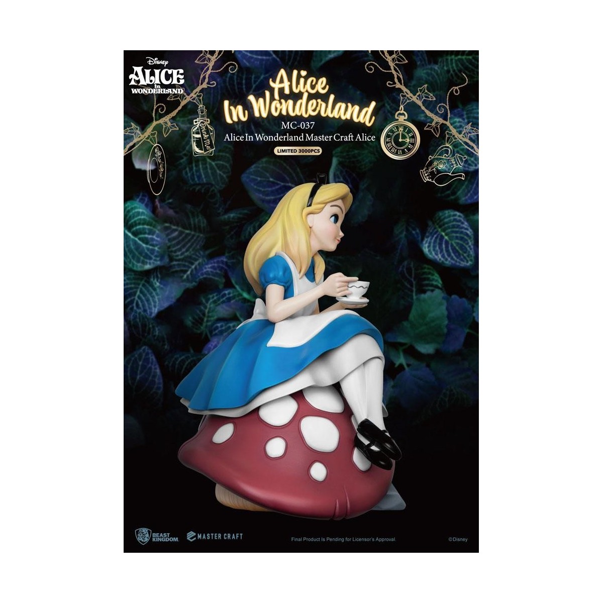 Beast Kingdom Disney - Master Craft Alicia en el País de las Maravillas