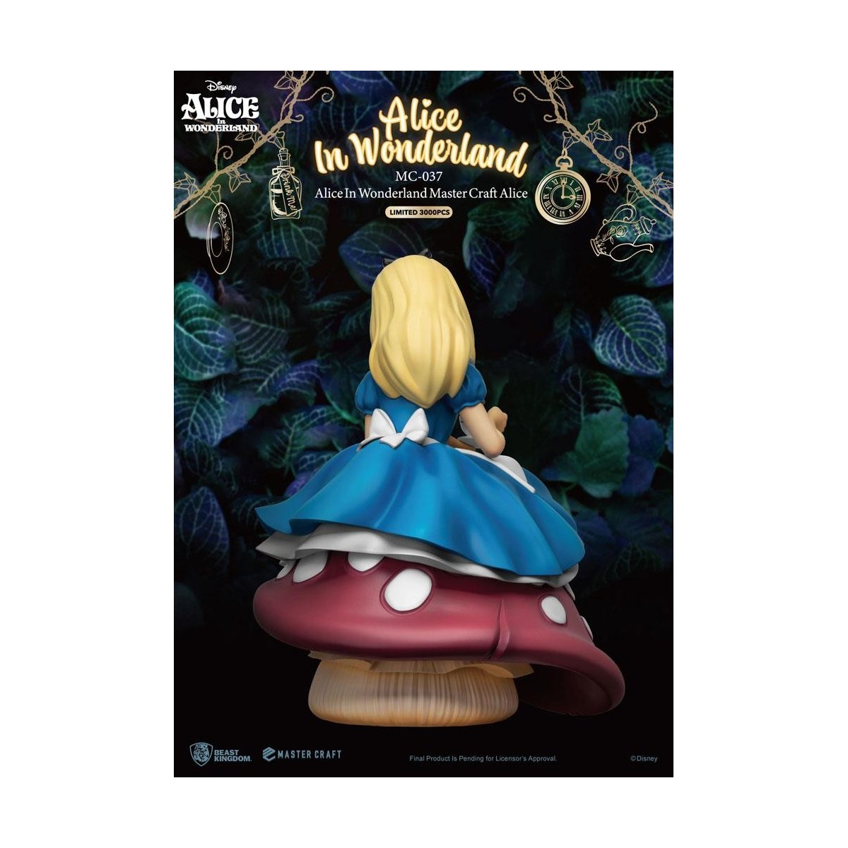 Beast Kingdom Disney - Master Craft Alicia en el País de las Maravillas