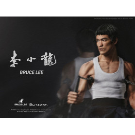 Blitzway - Estatuilla de Bruce Lee 1/4 Homenaje al 80º Aniversario - 55 cm