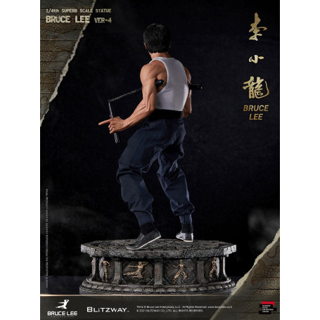 Blitzway - Estatuilla de Bruce Lee 1/4 Homenaje al 80º Aniversario - 55 cm