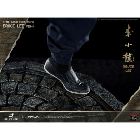 Blitzway - Estatuilla de Bruce Lee 1/4 Homenaje al 80º Aniversario - 55 cm