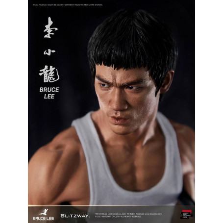 Blitzway - Estatuilla de Bruce Lee 1/4 Homenaje al 80º Aniversario - 55 cm