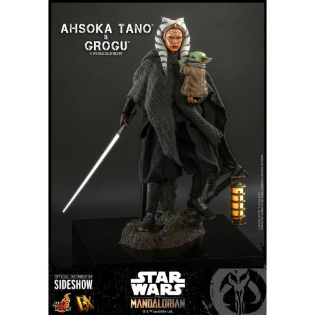 Hot Toys Star Wars - Ahsoka Tano y Grogu- La mandaloriana 1/6