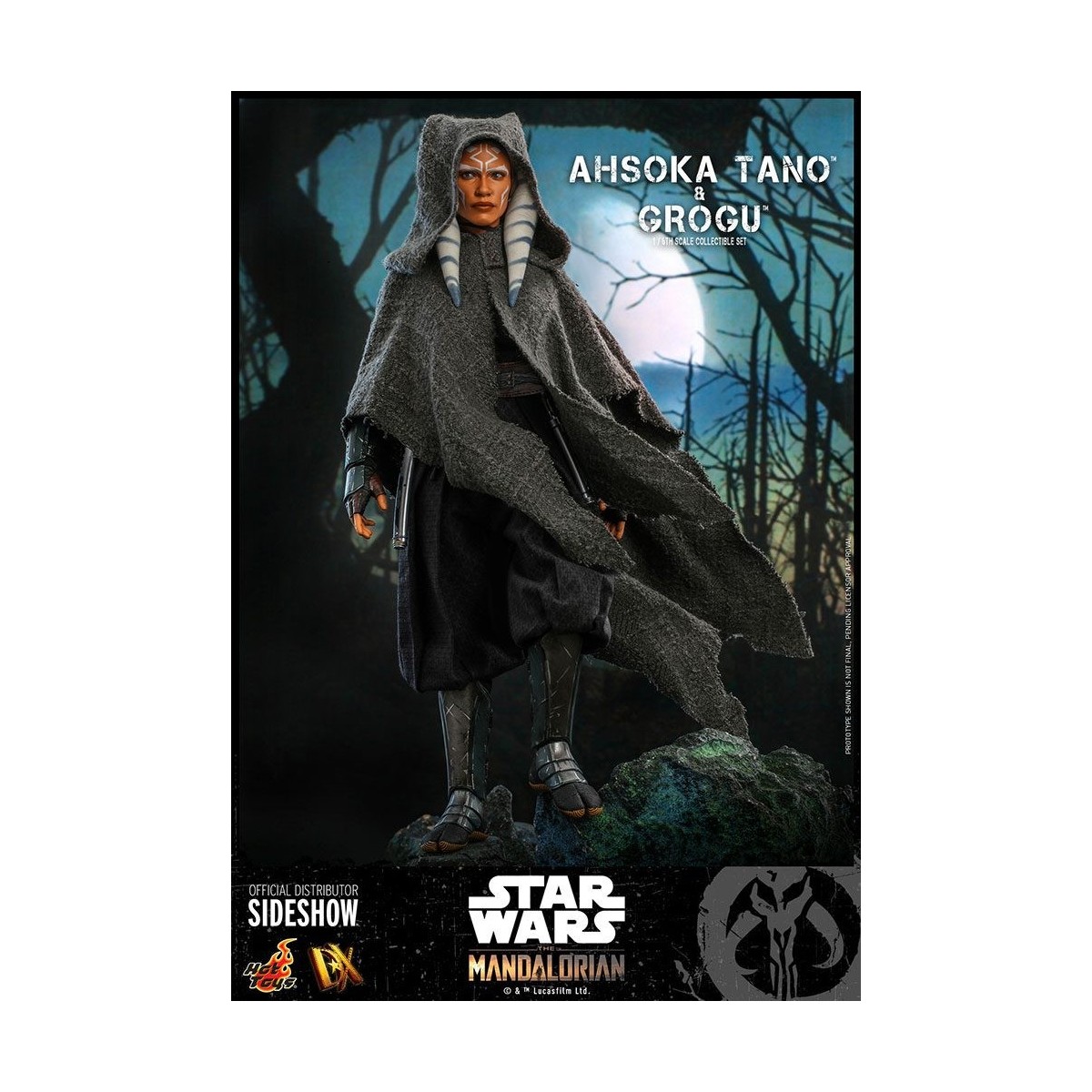 Hot Toys Star Wars - Ahsoka Tano y Grogu- La mandaloriana 1/6