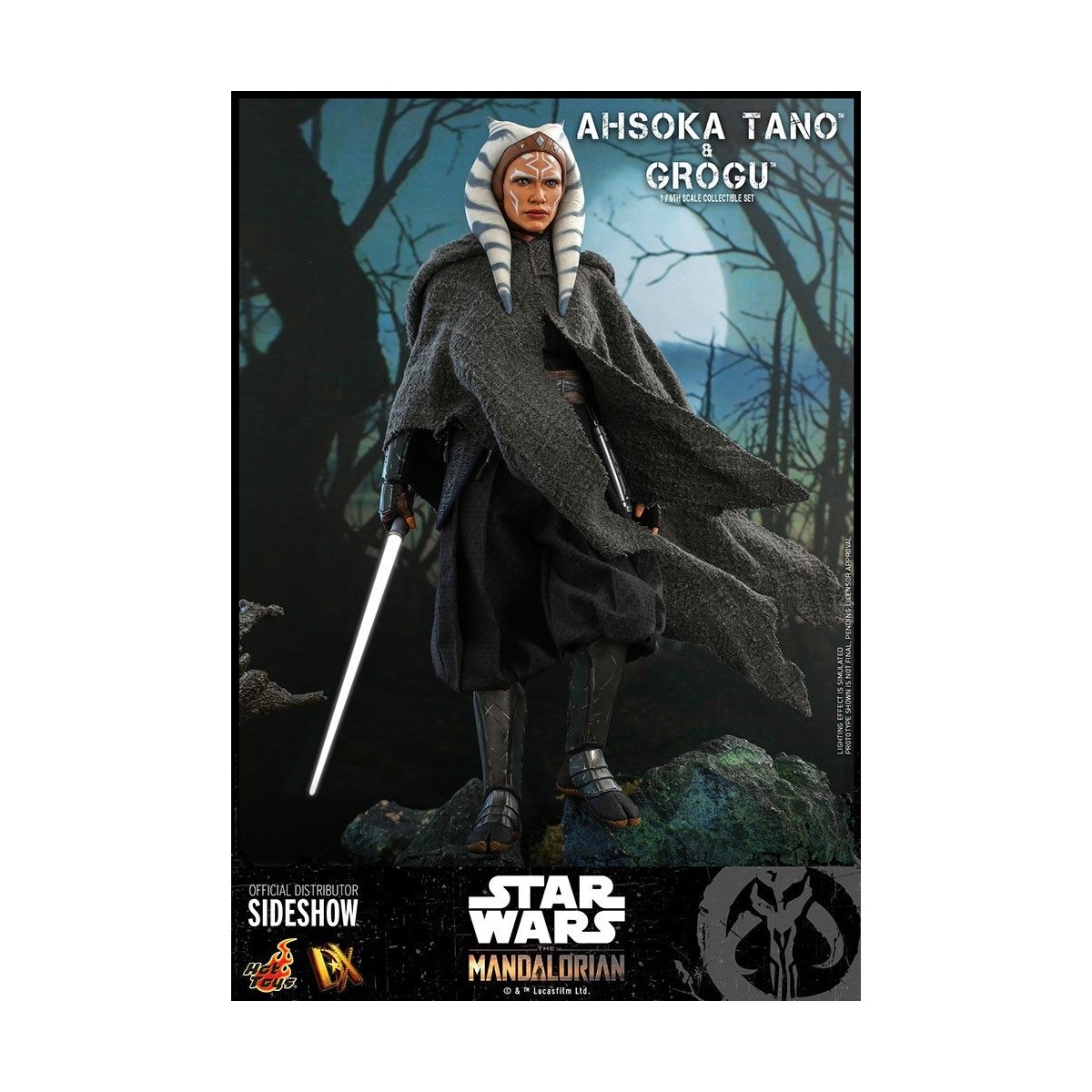 Hot Toys Star Wars - Ahsoka Tano y Grogu- La mandaloriana 1/6