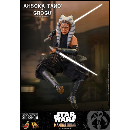 Hot Toys Star Wars - Ahsoka Tano y Grogu- La mandaloriana 1/6