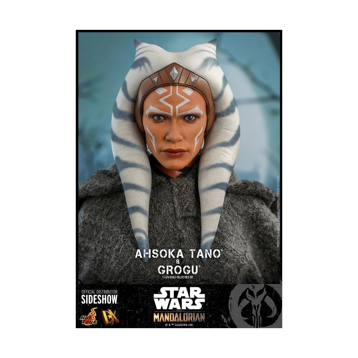 Hot Toys Star Wars - Ahsoka Tano y Grogu- La mandaloriana 1/6