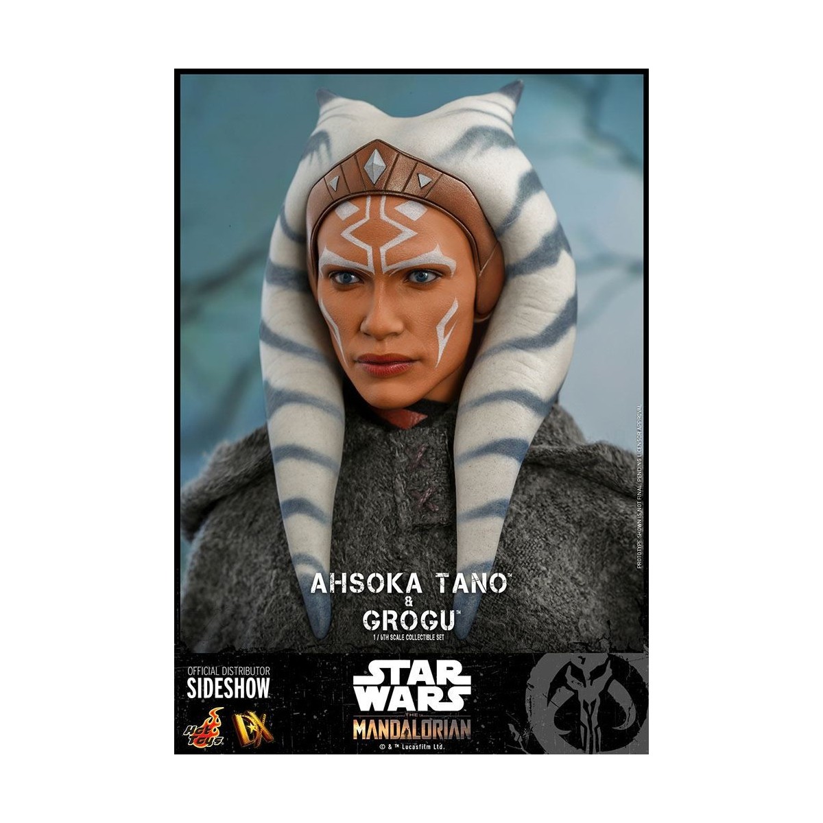 Hot Toys Star Wars - Ahsoka Tano y Grogu- La mandaloriana 1/6