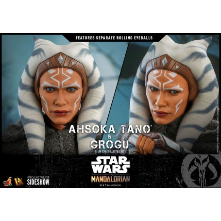 Hot Toys Star Wars - Ahsoka Tano y Grogu- La mandaloriana 1/6