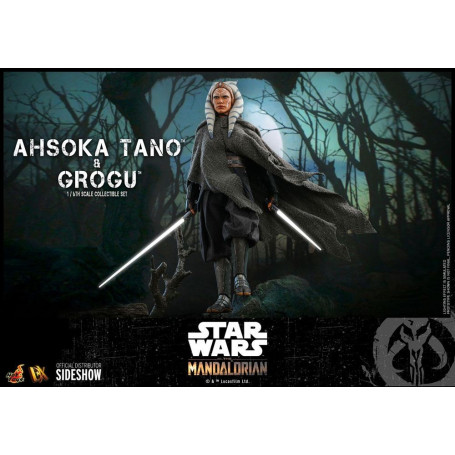 Hot Toys Star Wars - Ahsoka Tano y Grogu- La mandaloriana 1/6