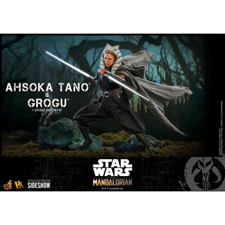 Hot Toys Star Wars - Ahsoka Tano y Grogu- La mandaloriana 1/6