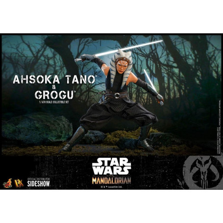 Hot Toys Star Wars - Ahsoka Tano y Grogu- La mandaloriana 1/6