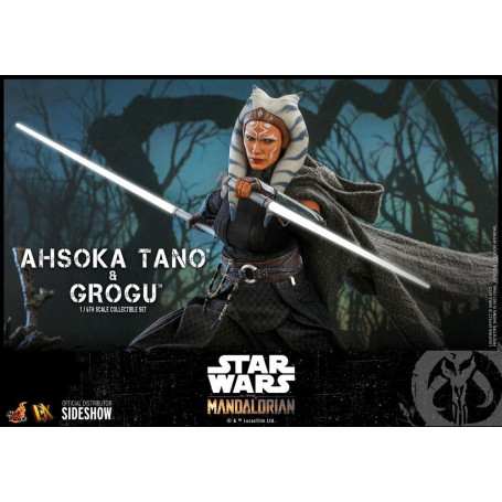 Hot Toys Star Wars - Ahsoka Tano y Grogu- La mandaloriana 1/6