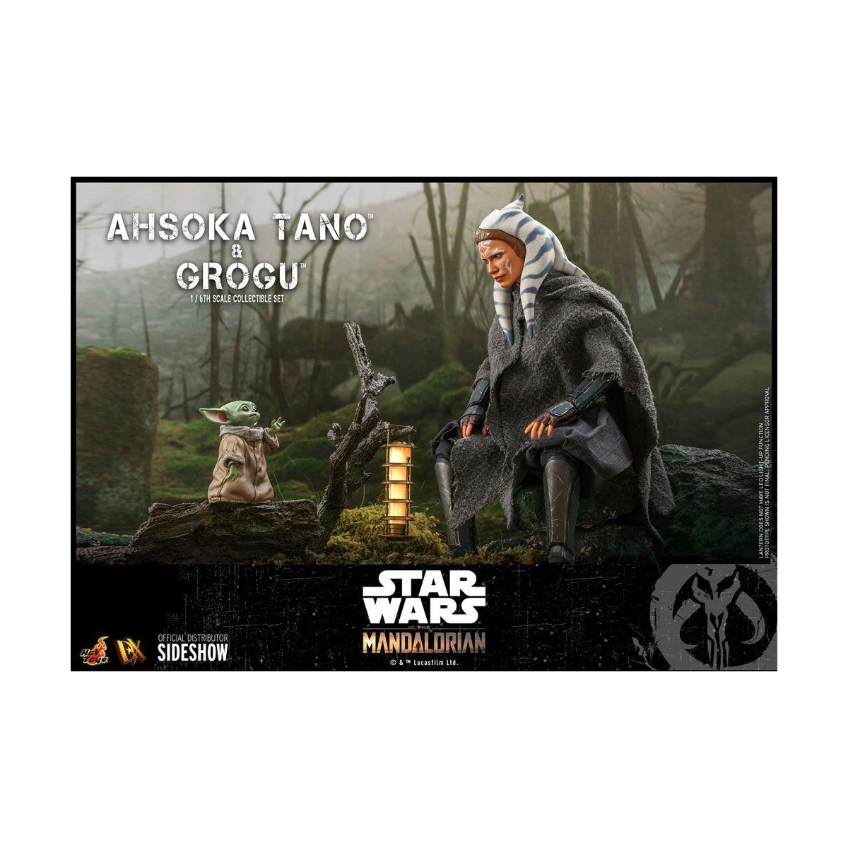 Hot Toys Star Wars - Ahsoka Tano y Grogu- La mandaloriana 1/6