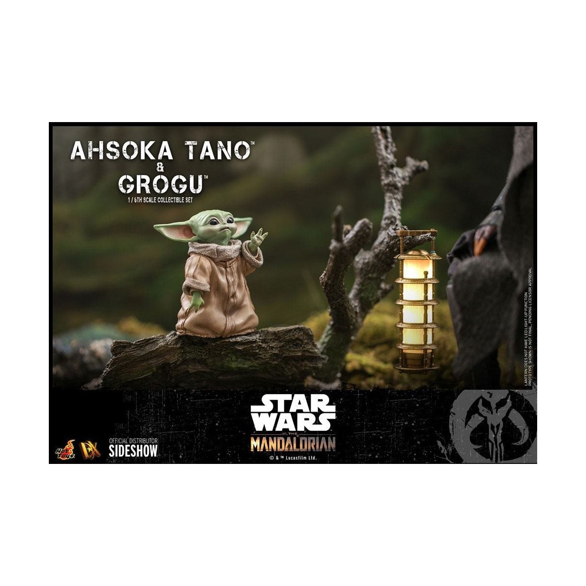 Hot Toys Star Wars - Ahsoka Tano y Grogu- La mandaloriana 1/6