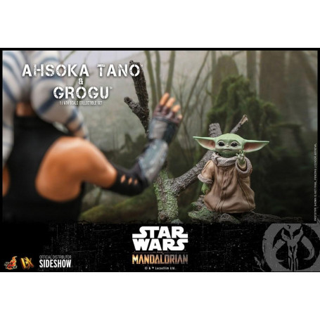 Hot Toys Star Wars - Ahsoka Tano y Grogu- La mandaloriana 1/6