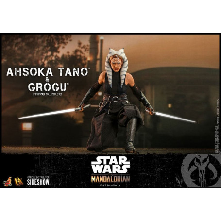 Hot Toys Star Wars - Ahsoka Tano y Grogu- La mandaloriana 1/6