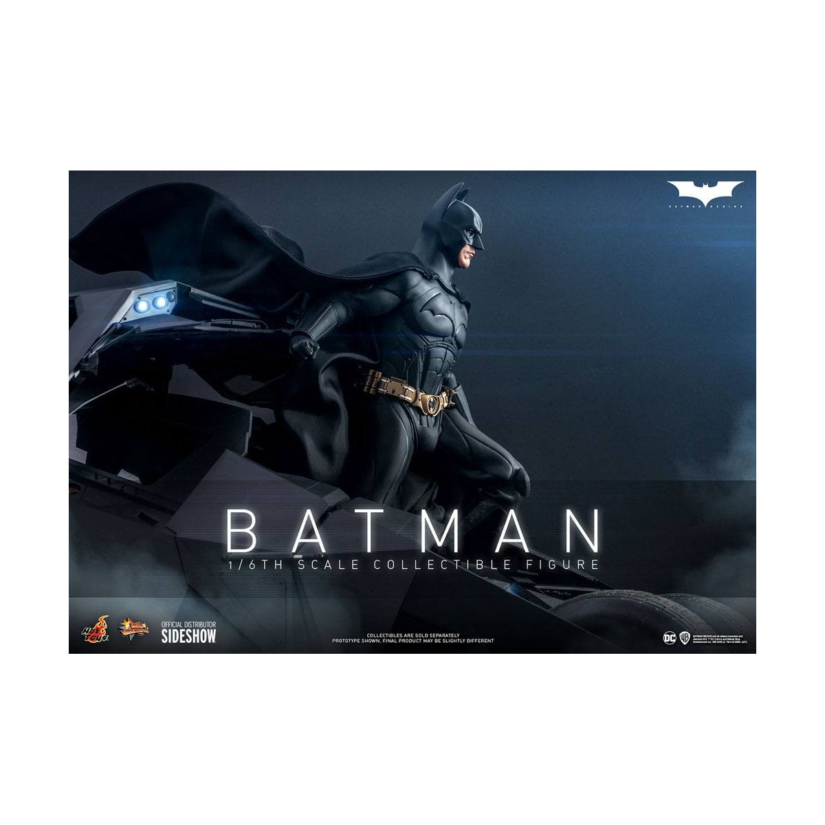 Hot Toys Batman Begins - Obra Maestra de la Película Batman Exclusiva 1/6