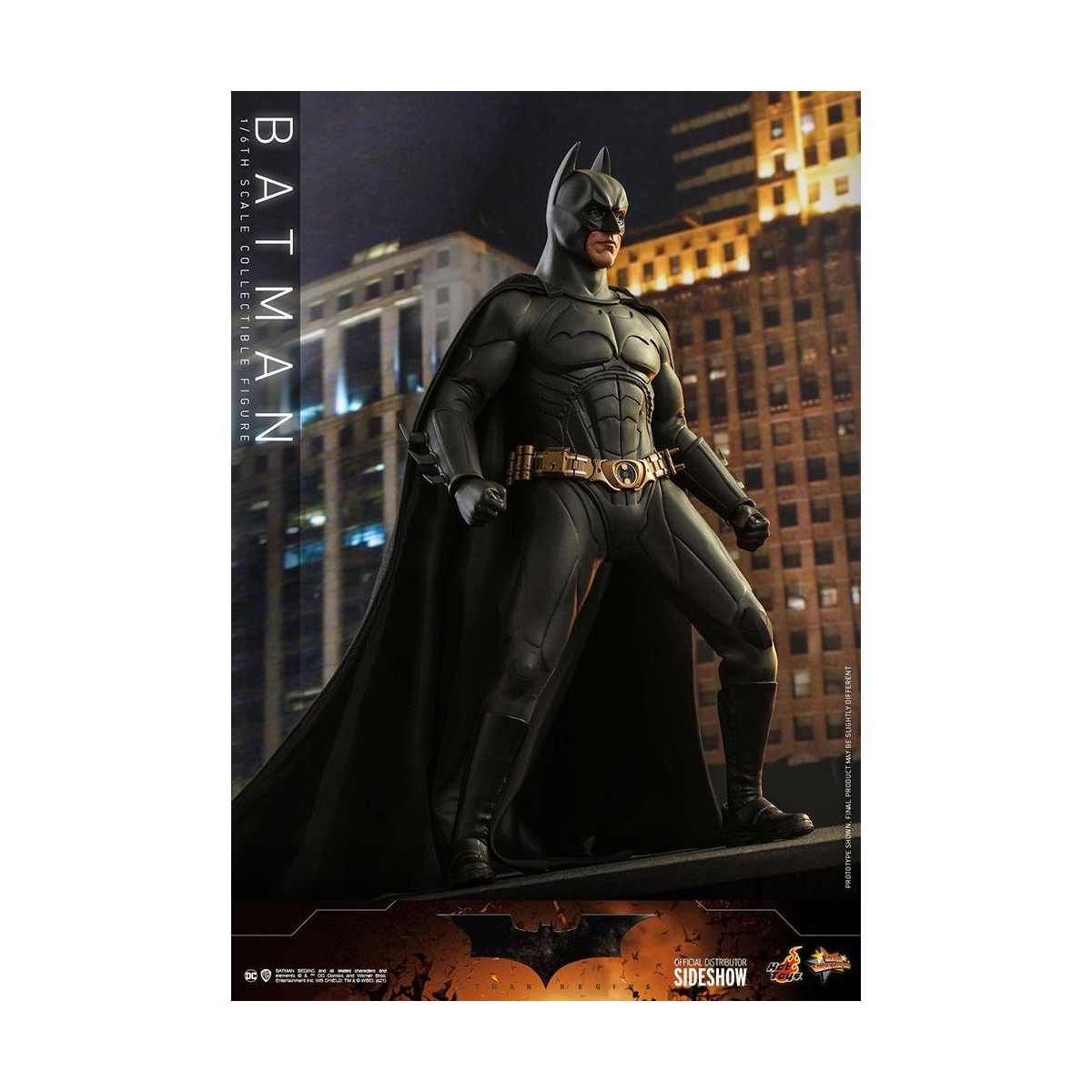 Hot Toys Batman Begins - Obra Maestra de la Película Batman Exclusiva 1/6