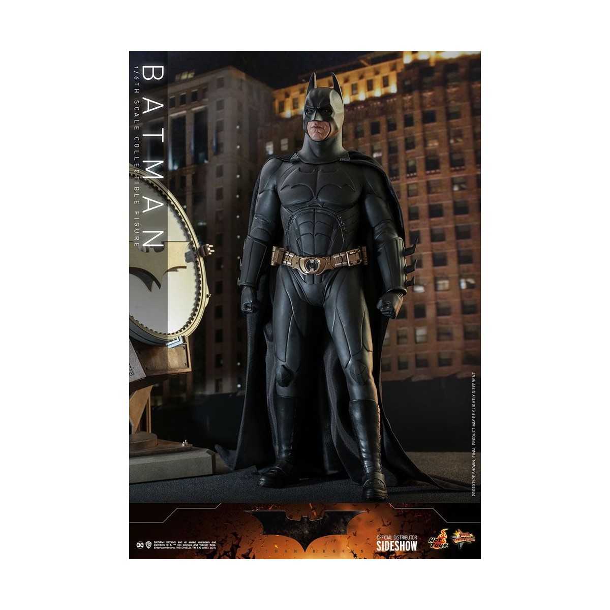 Hot Toys Batman Begins - Obra Maestra de la Película Batman Exclusiva 1/6