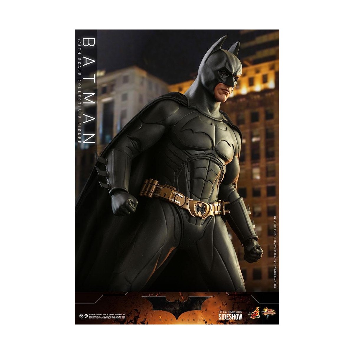 Hot Toys Batman Begins - Obra Maestra de la Película Batman Exclusiva 1/6