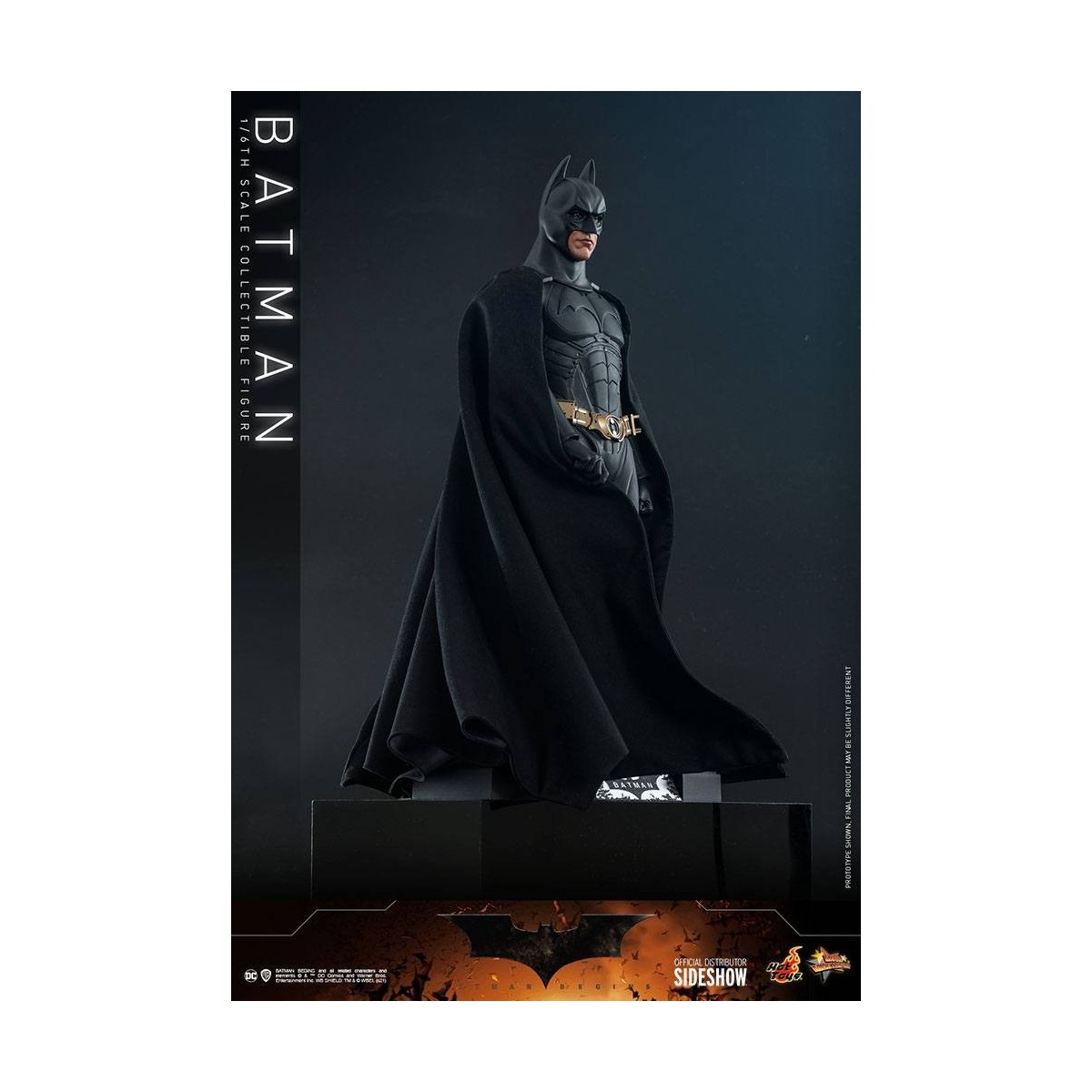 Hot Toys Batman Begins - Obra Maestra de la Película Batman Exclusiva 1/6