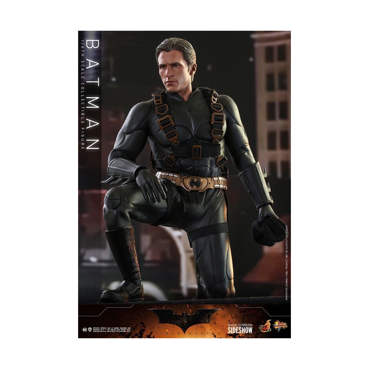 Hot Toys Batman Begins - Obra Maestra de la Película Batman Exclusiva 1/6