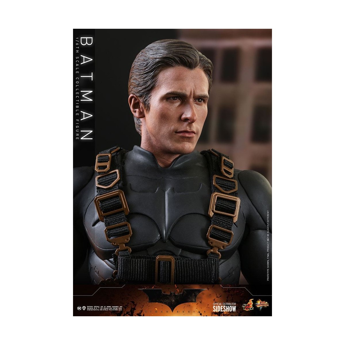 Hot Toys Batman Begins - Obra Maestra de la Película Batman Exclusiva 1/6
