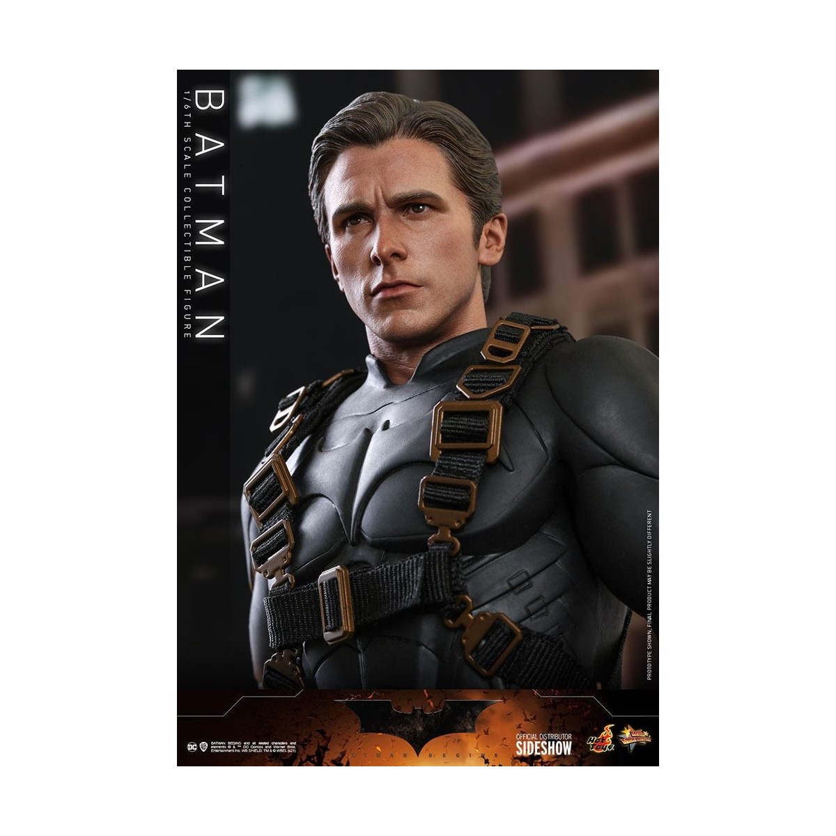 Hot Toys Batman Begins - Obra Maestra de la Película Batman Exclusiva 1/6