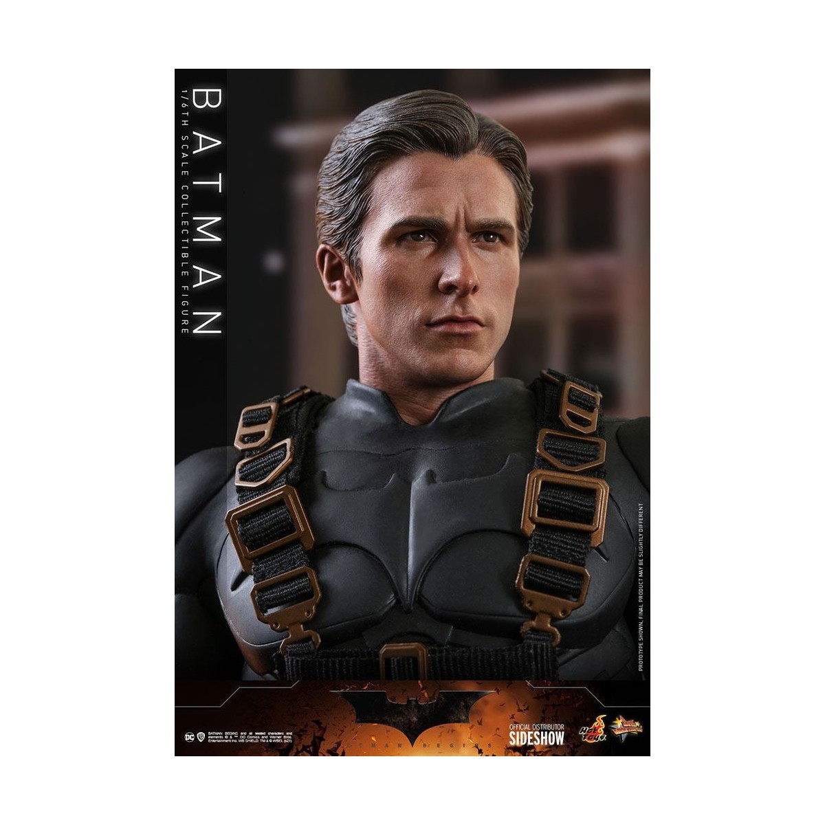 Hot Toys Batman Begins - Obra Maestra de la Película Batman Exclusiva 1/6