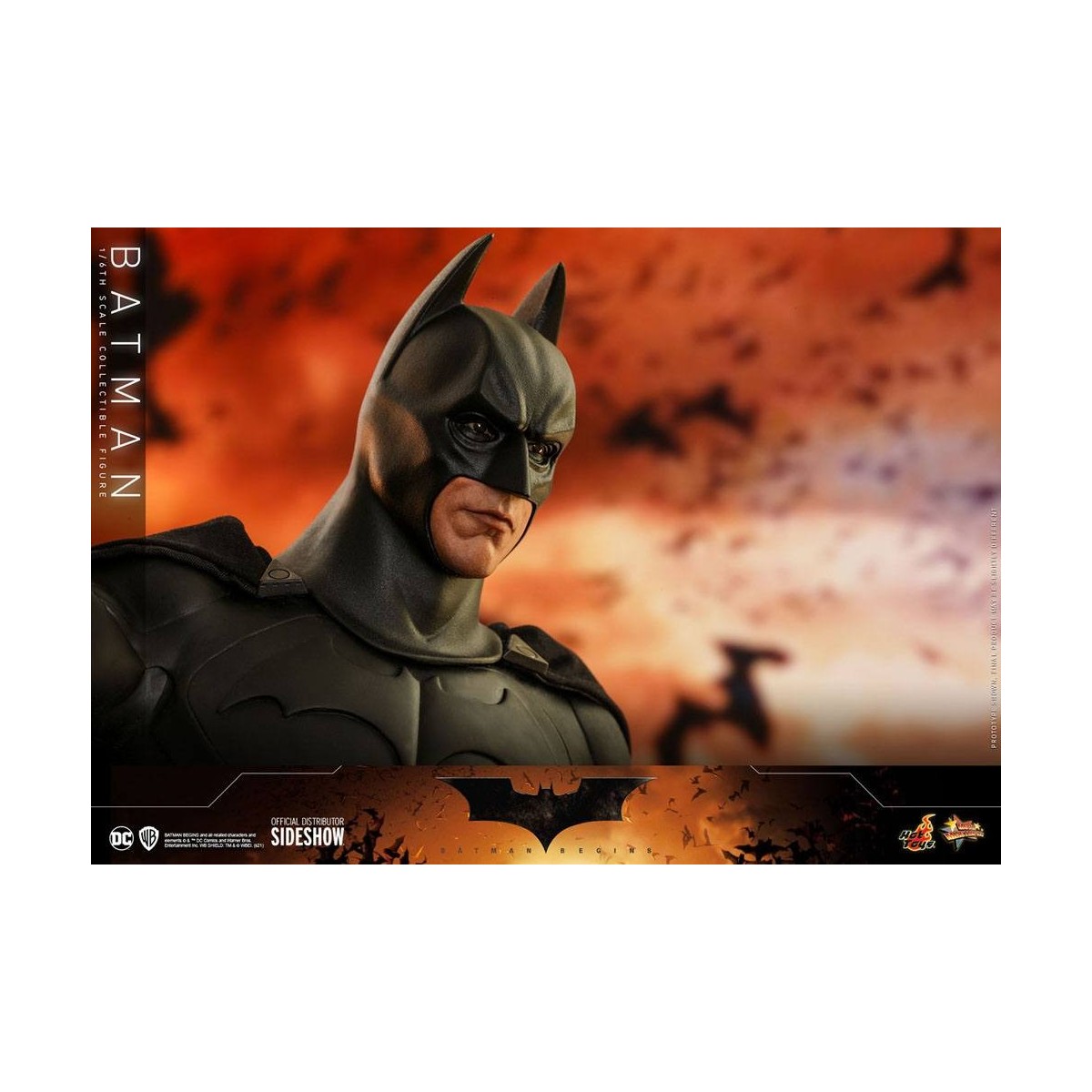 Hot Toys Batman Begins - Obra Maestra de la Película Batman Exclusiva 1/6