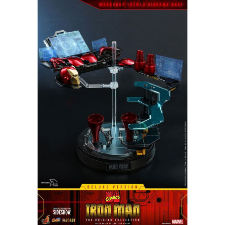 Hot toys - Iron Man Deluxe Version - Marvel The Origins Collection Comic Masterpiece figure 1/6