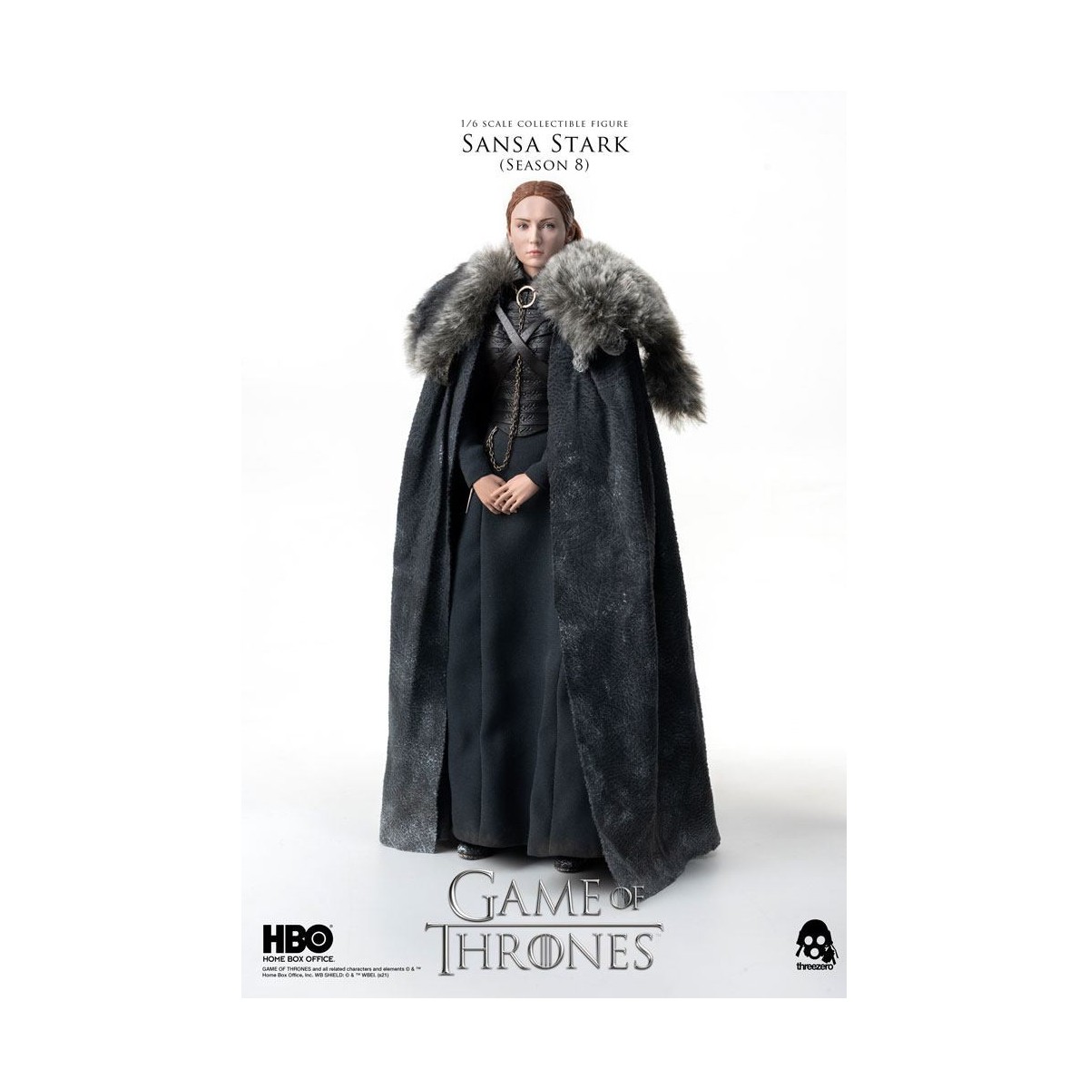 Tres ceros - Figura de acción de Juego de Tronos 1/6 Sansa Stark Temporada 8