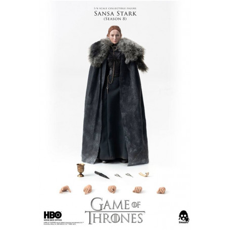 Tres ceros - Figura de acción de Juego de Tronos 1/6 Sansa Stark Temporada 8