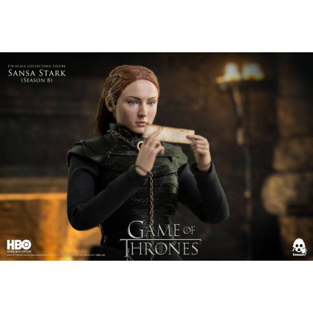 Tres ceros - Figura de acción de Juego de Tronos 1/6 Sansa Stark Temporada 8