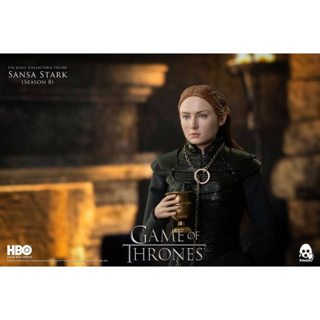 Tres ceros - Figura de acción de Juego de Tronos 1/6 Sansa Stark Temporada 8