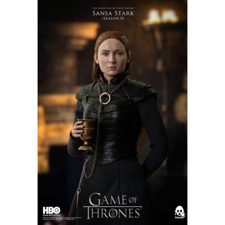 Tres ceros - Figura de acción de Juego de Tronos 1/6 Sansa Stark Temporada 8