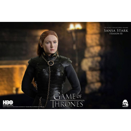 Tres ceros - Figura de acción de Juego de Tronos 1/6 Sansa Stark Temporada 8