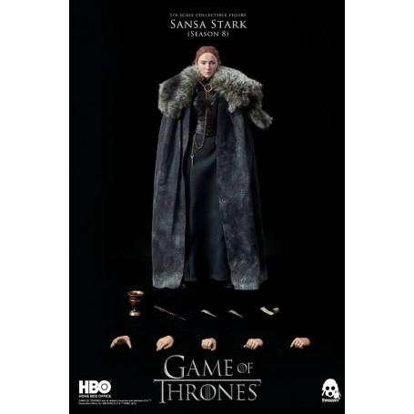 Tres ceros - Figura de acción de Juego de Tronos 1/6 Sansa Stark Temporada 8