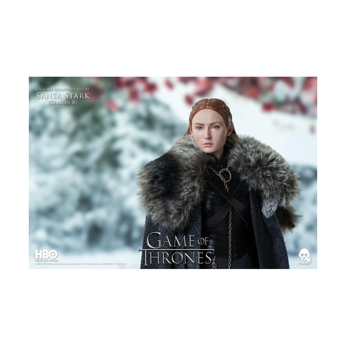 Tres ceros - Figura de acción de Juego de Tronos 1/6 Sansa Stark Temporada 8