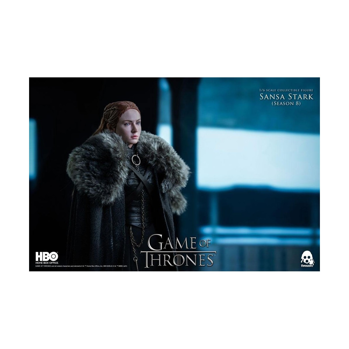 Tres ceros - Figura de acción de Juego de Tronos 1/6 Sansa Stark Temporada 8
