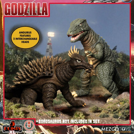 Mezco 5 Puntos XL Deluxe Box Set Ronda 1 - Godzilla: El ataque de los invasores