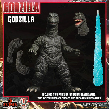 Mezco 5 Puntos XL Deluxe Box Set Ronda 1 - Godzilla: El ataque de los invasores