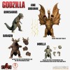 Mezco 5 Points XL Deluxe Box Set Round 2 - Godzilla: The Invaders Attack