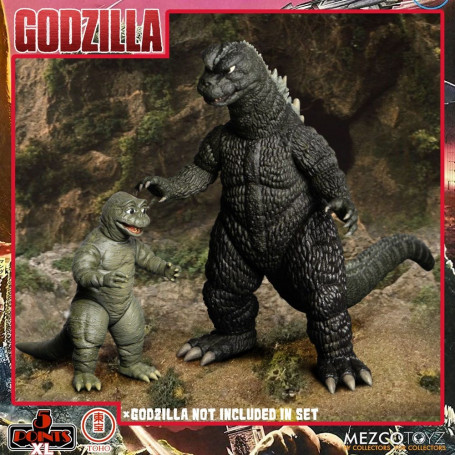 Mezco 5 Points XL Deluxe Box Set Round 2 - Godzilla: The Invaders Attack