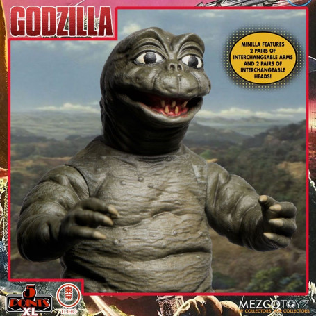 Mezco 5 Points XL Deluxe Box Set Round 2 - Godzilla: The Invaders Attack