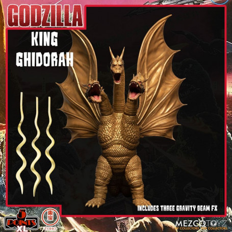 Mezco 5 Points XL Deluxe Box Set Round 2 - Godzilla: The Invaders Attack