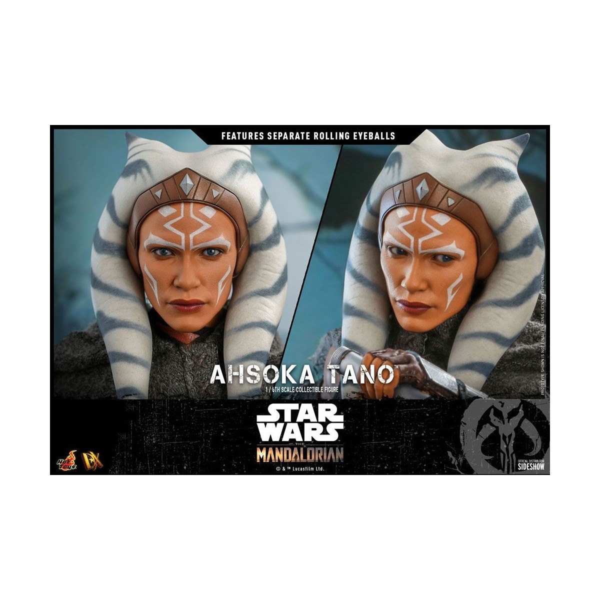 Hot Toys Star Wars - Ahsoka Tano - La mandaloriana 1/6