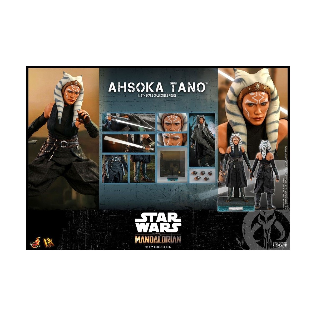 Hot Toys Star Wars - Ahsoka Tano - La mandaloriana 1/6