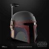Hasbro - Casco de Boba Fett - Star Wars The Mandalorian - Casco Serie Negra 1:1 Replica Premium